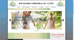 Desktop Screenshot of chiropracticrockford.com